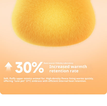 2025 new snowball big cat paw cotton boots women's winter wear fun and cute couple plush cotton slippers bag with men